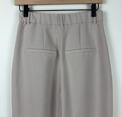 Abercrombie Tailored Relaxed Straight PantsWomen's Size 27 4 Khaki Tan Trouser - Picture 8 of 8