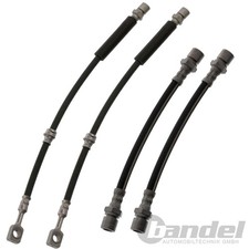4x BREMSSCHLAUCH VORNE/HINTEN LINKS + RECHTS passend für OPEL VECTRA B + CARAVAN