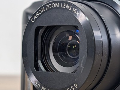 Canon PowerShot SX170 IS 16.0MP Digital Camera - Black for sale