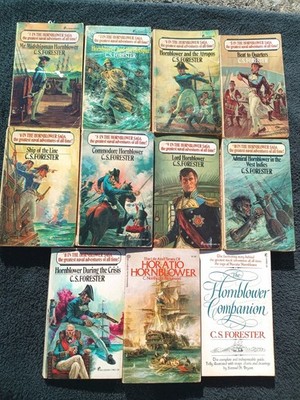 Lot 11 Vintage Horatio Hornblower PBs Pinnacle 1970s Low Cost Reading Set