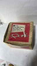 Vintage Sears Craftsman Corner Miter Clamp Saw Guide Set 9_66624 Made In USA