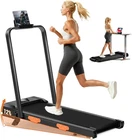 3-in-1 Walking Pad Treadmill with 12% Incline 2.5HP Foldable Treadmills