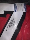 Michael Vick Signed Atlanta Pro Red Football Jersey (BECKETT)
