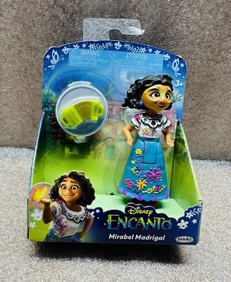 Disney Encanto Movie 3'' Figure Mirabel Madrigal Doll Accordion 2021 Jakks. A75