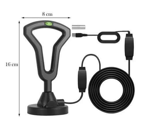 Antenna TV Amplificatore Digitale Segnale Per Interni Esterni TV 4K 1080p HD - Foto 4 di 6