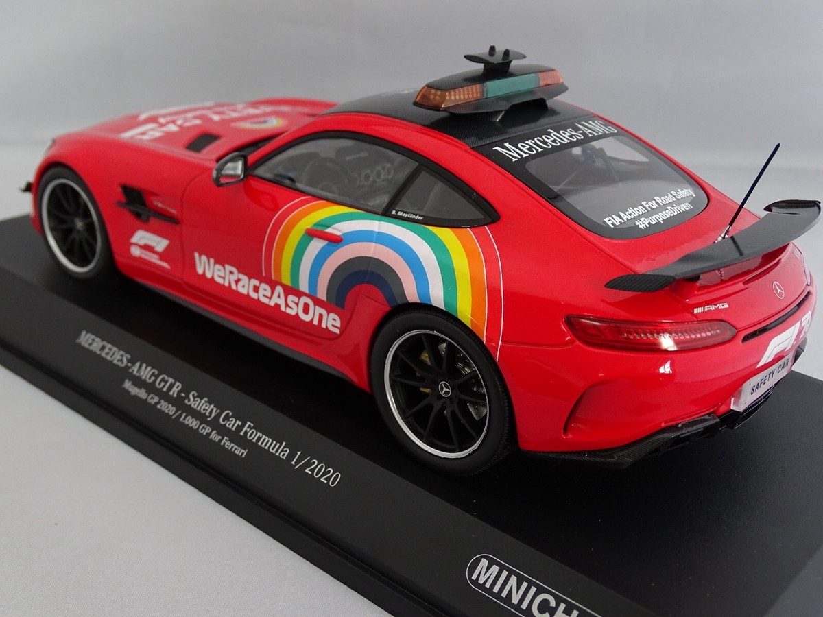 2020 MERCEDES AMG GT-R SAFETY CAR F1 MUGELLO GP MINICHAMPS 155