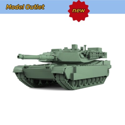 1/100  Model Kit US M1A1 AIM Main Battle Tank