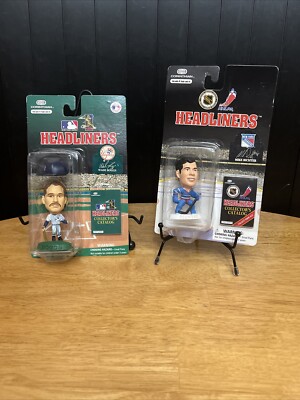 1996 Corinthian Headliners  - 3''  Yankees & Rangers BOGGS & RICHTER Figures