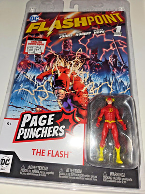 The Flash (Flashpoint) McFarlane Page Punchers 3'' Action Figure with Comic Book 