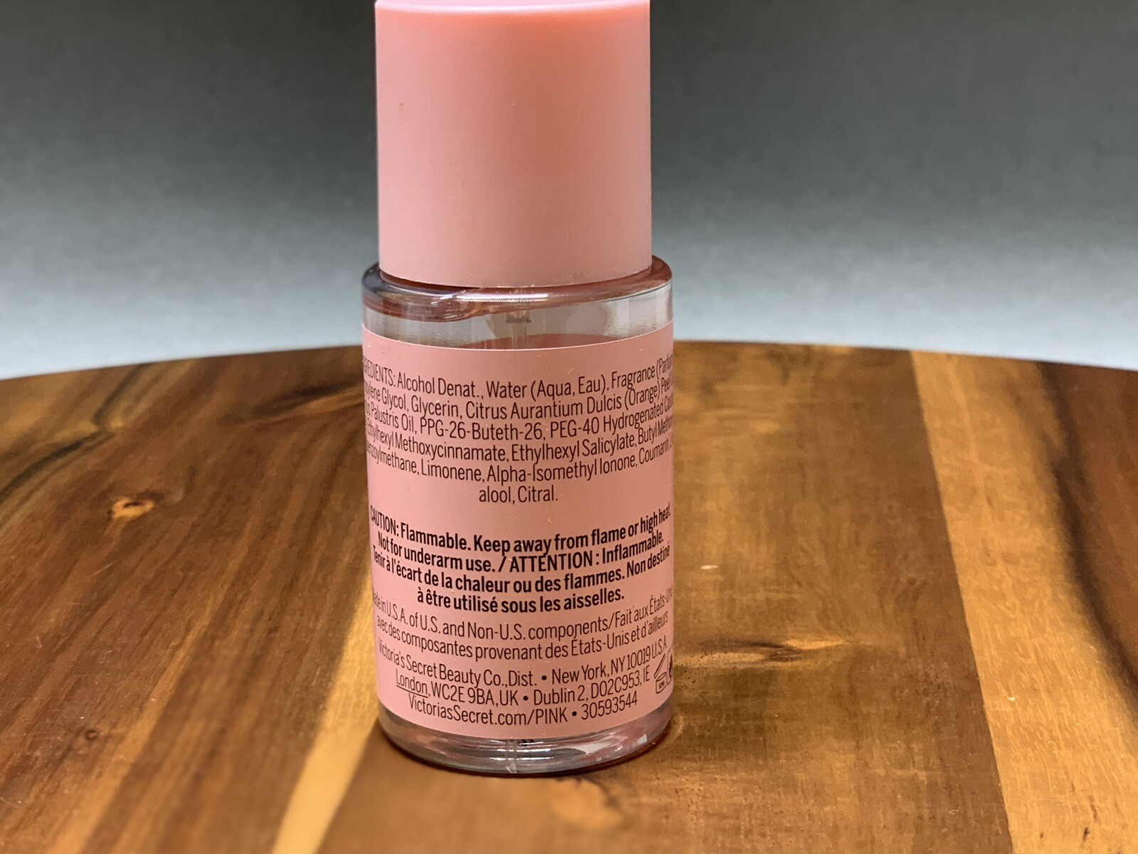 Victorias Secret Pink Body Mist Warm and Cozy Fragrance Spray Mini 2.5 fl oz