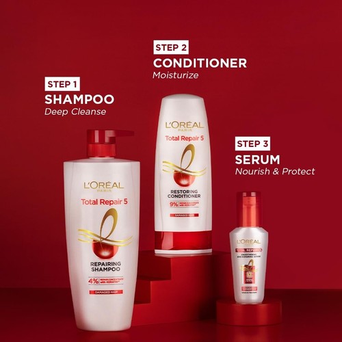 L'Oreal Paris Haarspülung, für Beschädigte Und Schwach Haar 180ml - Bild 6 von 7