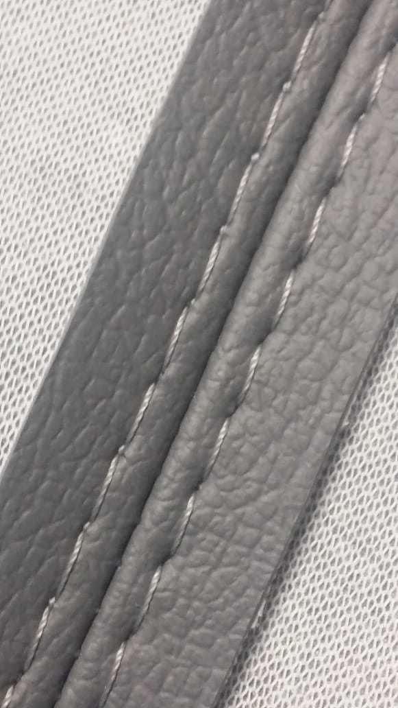 Kar Designers Gray Synthetic Leather Door Panel Armrest Covers For 2007-2012 Honda CR-V - View #5