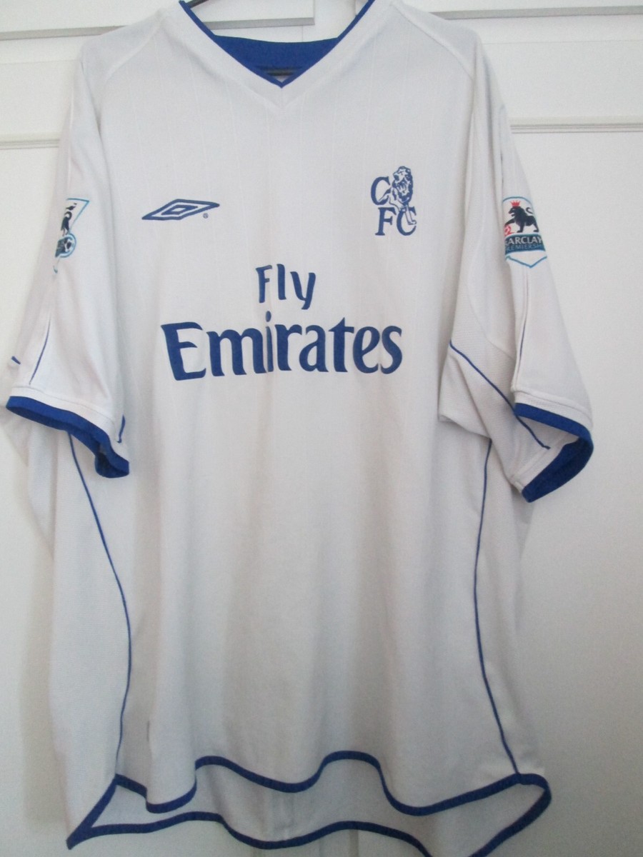 その他 Chelsea FC Away 2002/03 no.13 'Gallas' CHELSEA 2002 2003 AWAY FOOTBALL SHIRT SOCCER JERSEY UMBRO sz