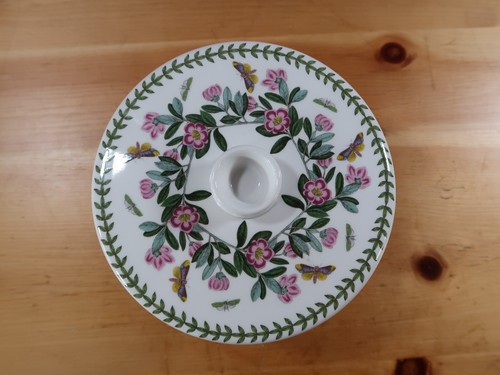 *PORTMEIRION Botanic Garden Covered Casserole Veggie 7.75 Diam. Preowned - Picture 2 of 9