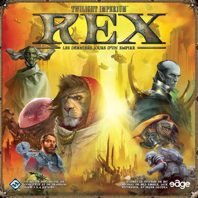 Rex Brettspiel - Die letzten Tage eines Imperiums - Twilight Imperium - Neu
