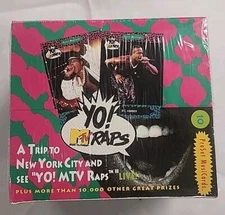 Factory Sealed 1991 Pro Set Yo MTV Raps 36 packs - *TEXCARDS*