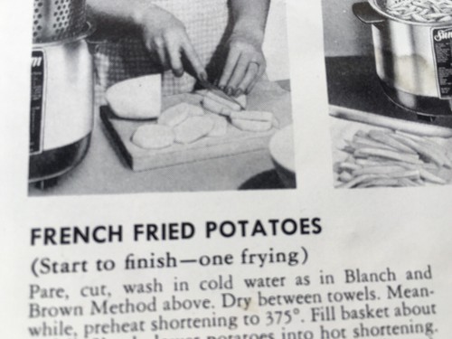 VTG 1952 Sunbeam Special Cooker & Deep Fryer Cook Guide Booklet 20+ Pages 6”x9” - Foto 7 di 8