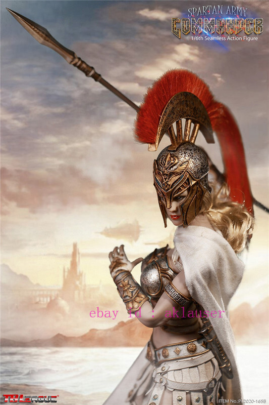 Tbleague Pl2020-165b 1/6 Spartan Army Commander Silver Version