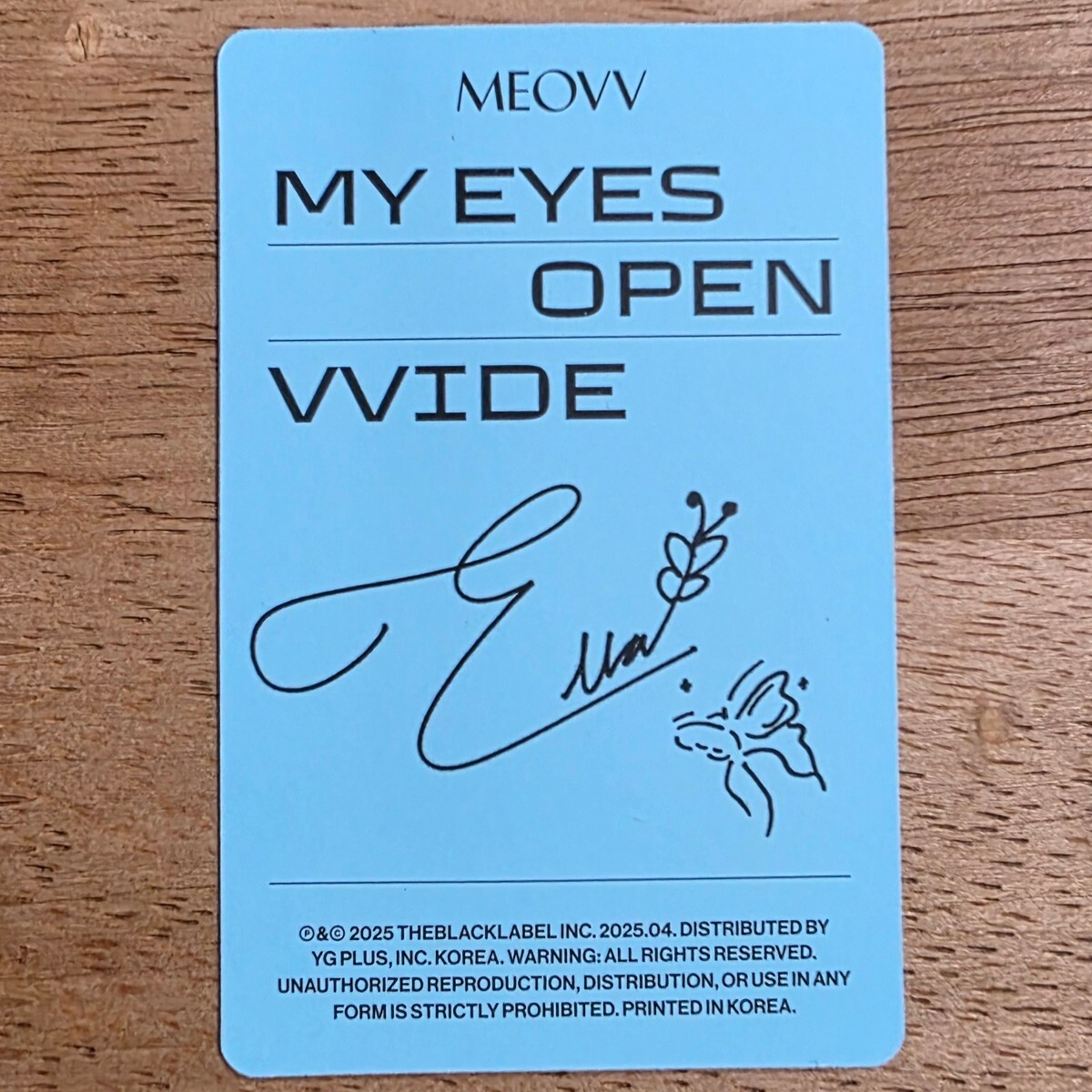【公式】meow ELLA meovv サイク PHOTOCARD MEOVV MEOW Album Photocards 5Pcs/Set – Kpop Exchange