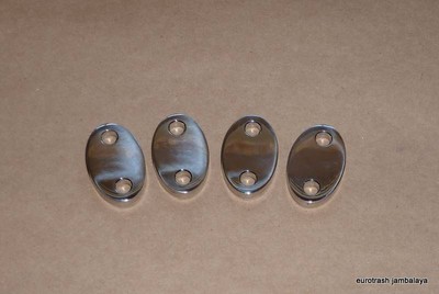 CUSTOM 1-Piece Norton Stainless Rocker Plate SET 750 850 Commando Atlas big twin
