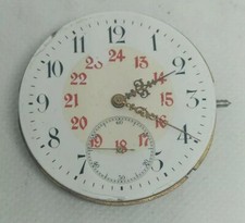 Original movement Pocketwatch mechanical IWC Schaffhausen JWC Antique