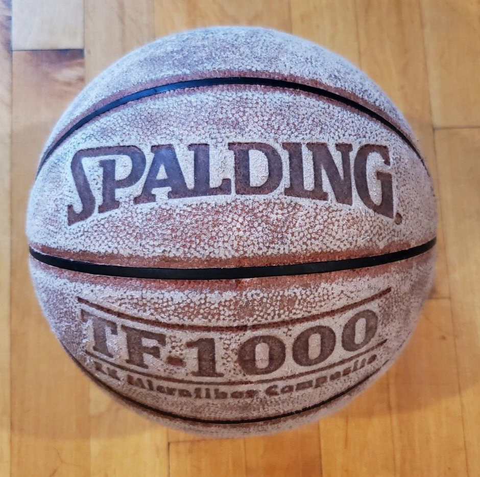 Ballon De Basket Spalding – Taille 6, Jaune, Unisexe Adulte – Idéal Pour Entraînement Et Matchs En Extérieur