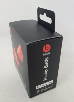 Beats by Dr. Dre Studio Buds Wireless Earbuds - Red. New- Factory