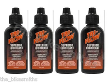 TRI-FLOW 4 Pack - 2oz Drip Superior Lube Lubricant Triflow Teflon Bike Chain 