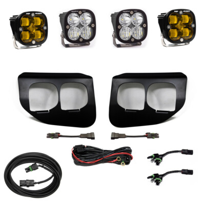 Baja Designs Squadron Pro & Amber SAE Fog Light For 2020+ Ford Super Duty