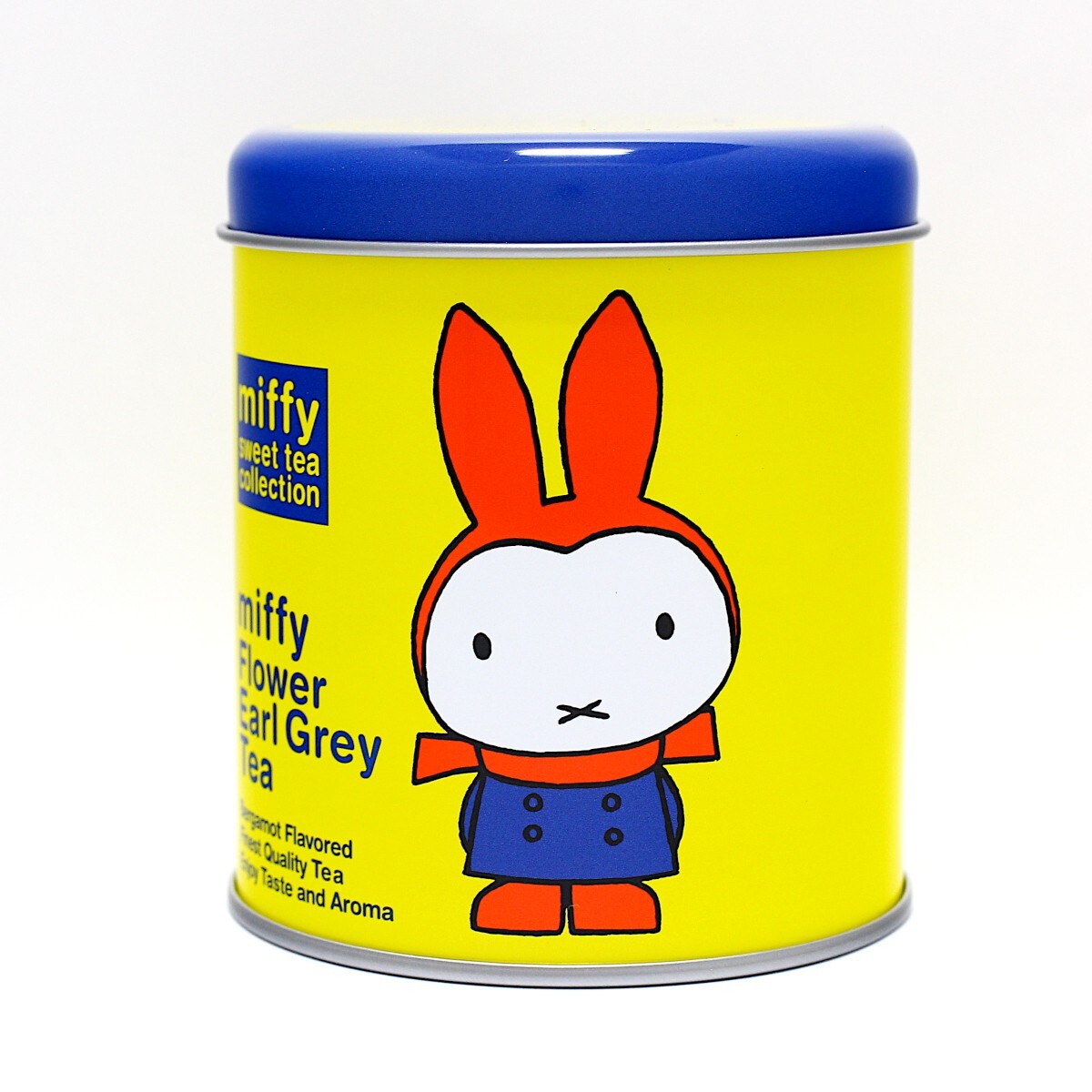 Miffy Sweet Tea Collection Flower Earl Gray Leaf w/ Can Japan
