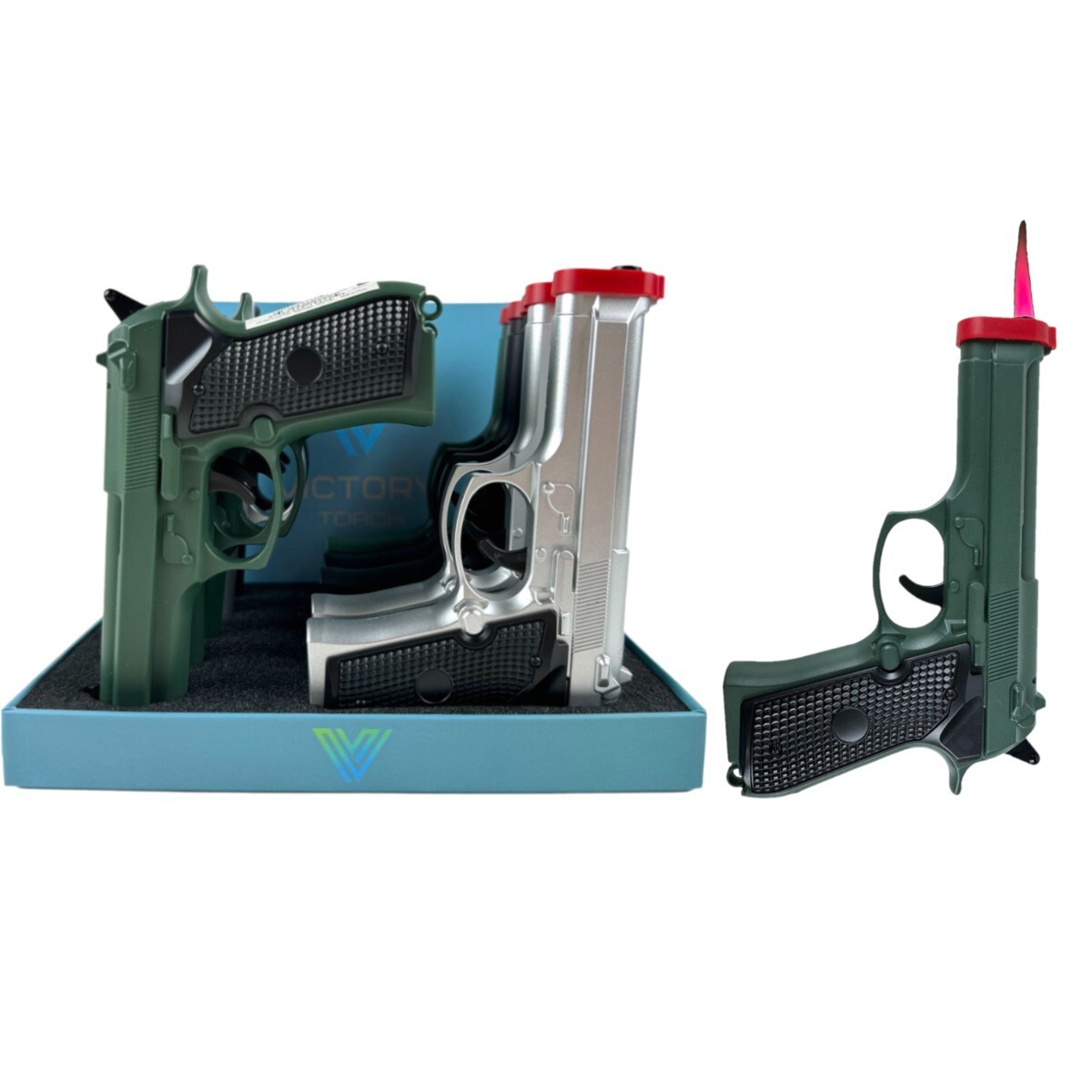 Upgraded Collectible Novelty Assorted Gun w/Laser Beam Desig