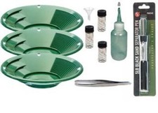 Sluice Monkey Xmas Special  3 10" Green Gold Panning Kit