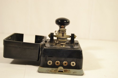 Old Soviet Telegraph Key Russia Morse Key USSR - Picture 3 of 12