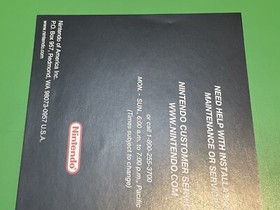 Ice Climber (Classic NES Series) Nintendo Game Boy Advance GBA Manual Gameboy