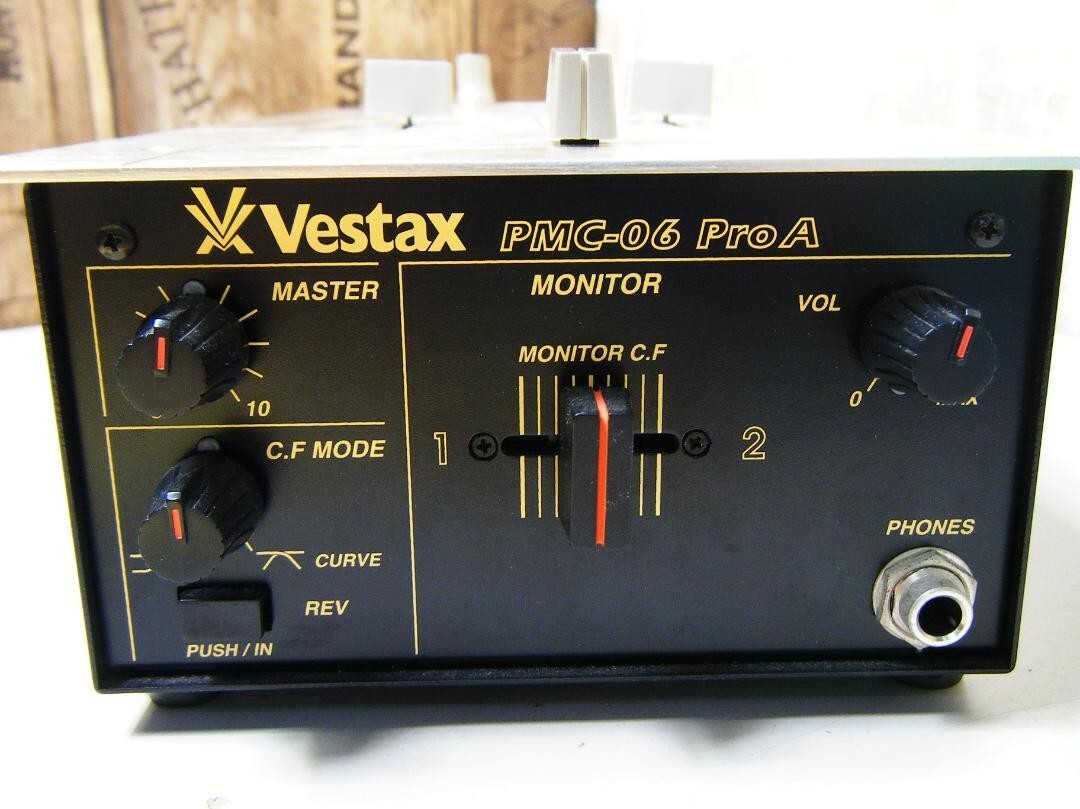 Vestax PMC06 PRO A DJ mixing controller Mixer PMC06PROA Japan Tested