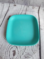 Tupperware Tupper Toys teal Small Plate Repla...
