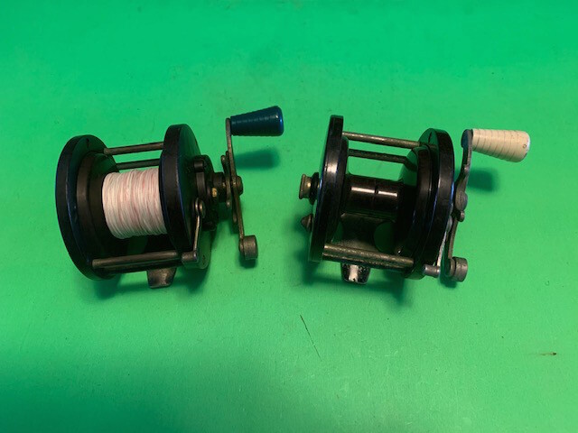PAIR OF 2 VINTAGE PENN SEABOY NO. 85 CONVENTIONAL FISHING REELS CIRCA 1940S  L@@K | eBay