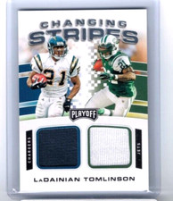 2020 Panini Playoff LaDainian Tomlinson Changing Stripes Dual Jersey