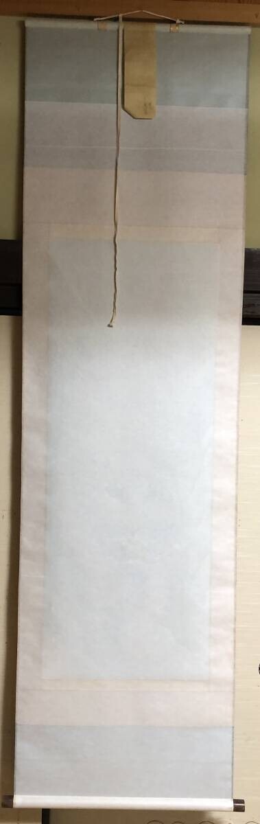 初虎ページ JAPANESE PAINTING HANGER SCROLL JAPAN TIGER Old Art PICTURE