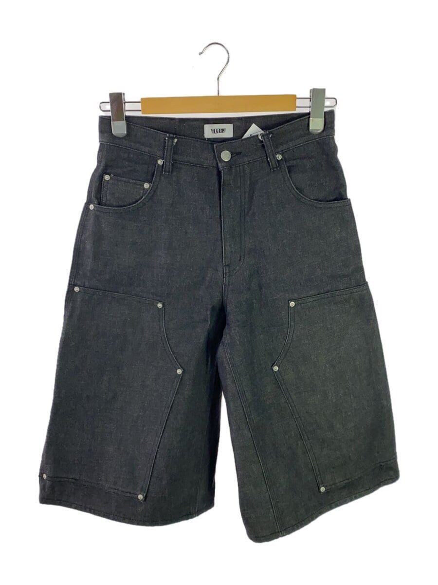 geeks DENIM DOWBLE KNEE HALF PANTS