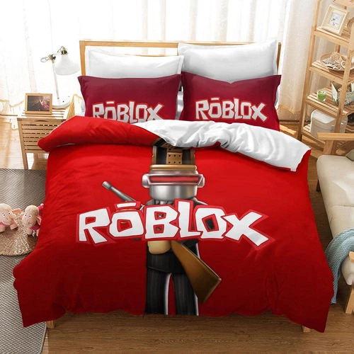 2tlg.3tlg.Bettwäsche Set 3D ROBLOX Bettbezug Kissenbezug 135x200|200x200DE - Bild 10 von 25
