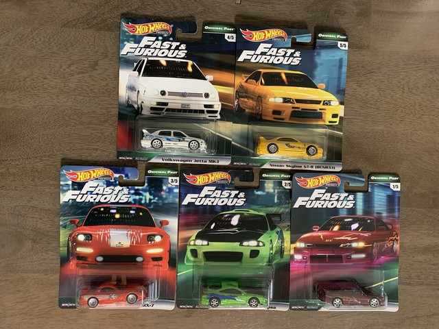 Hot Wheels Car Culture Fast & Furious Original Fast ...