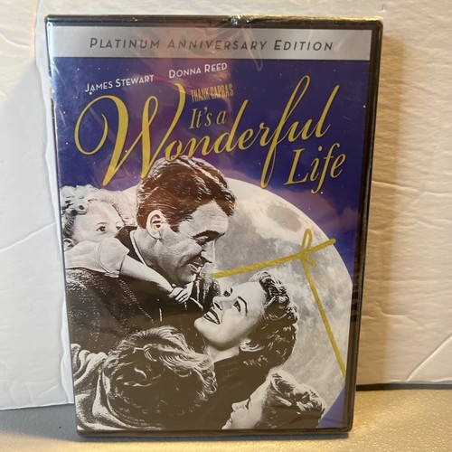 It's a Wonderful Life 1946 (DVD, 2016) Platinum Anniversary Edition SEALED!