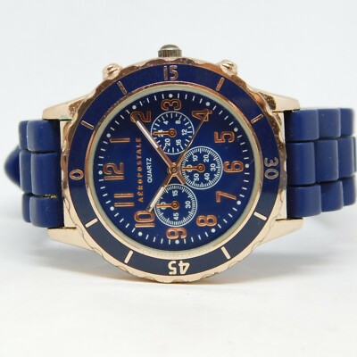 Aéropostale TTCCCH1-1826AF Rose Gold Tone Case Quartz Analog Unisex Watch