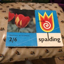 Rare 1965 FANTASY IN FLOWERS - Souvenir programme 1965 SPALDING FLOWER PARADE