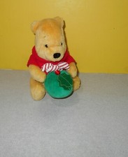 6" Gund Winnie the Pooh Plush 100 Acre Collection Disney Bear Christmas Ornament