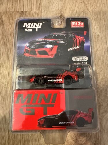 TSM Mini GT 206 Toyota GR Supra HKS Advan 1:64