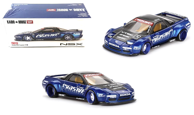 Kaido House x Mini GT 1:64 Honda NSX Evasive V2 Blue Diecast Model