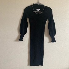 Urban Revivo Lantern Sleeve Knitted sweater Dress
