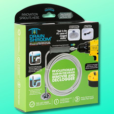 Revolutionary Drain Snake Auger Clog Remover Cleaner by TubShroom